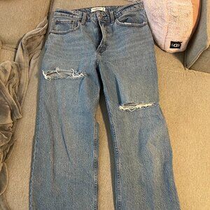 Abercrombie Curve Love High Rise 90s Relaxed Jean